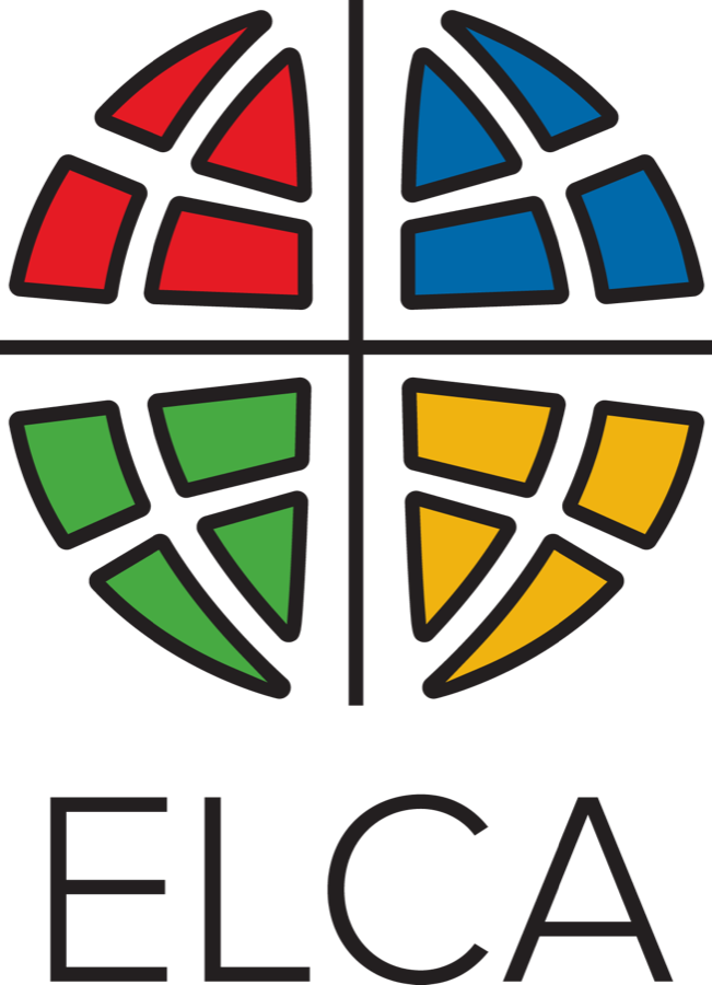 The ELCA brandmark: Evangelical Lutheran Church in America